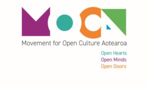 Movement for Open Culture Aotearoa website home page